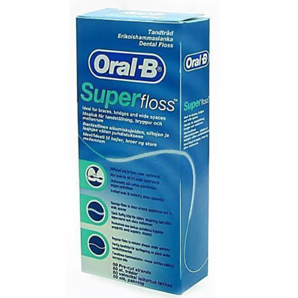 نخ دندان اورال-بی مدل Super