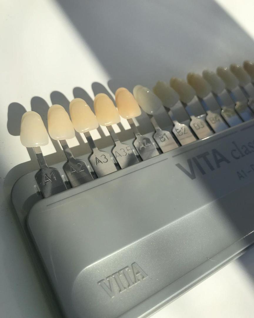 نمونه رنگ دندان ویتا Vita اصلی